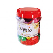멀티 연결큐브 수막대 12색 120p