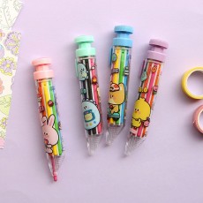 핑크풋 쪼꼬미친구들 8색 색연필