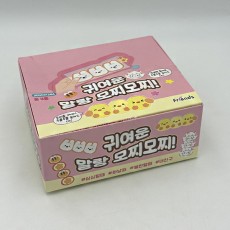 3000 프랜즈 귀여운 말랑 모찌모찌(애니멀) 촉감놀이 스트레스볼 4종입 1갑(12ps)