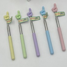 1000 프랜즈 손가락 지시봉 색상 랜덤 발송 4단 길이조절 지휘봉 69cm