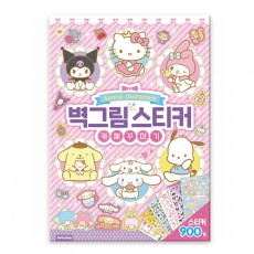 14900 산리오 캐릭터즈 벽그림 스티커