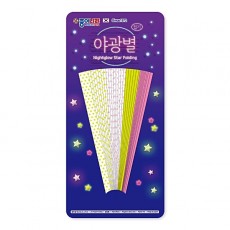 종이나라 야광별 접기 색종이 형광2색 별접기